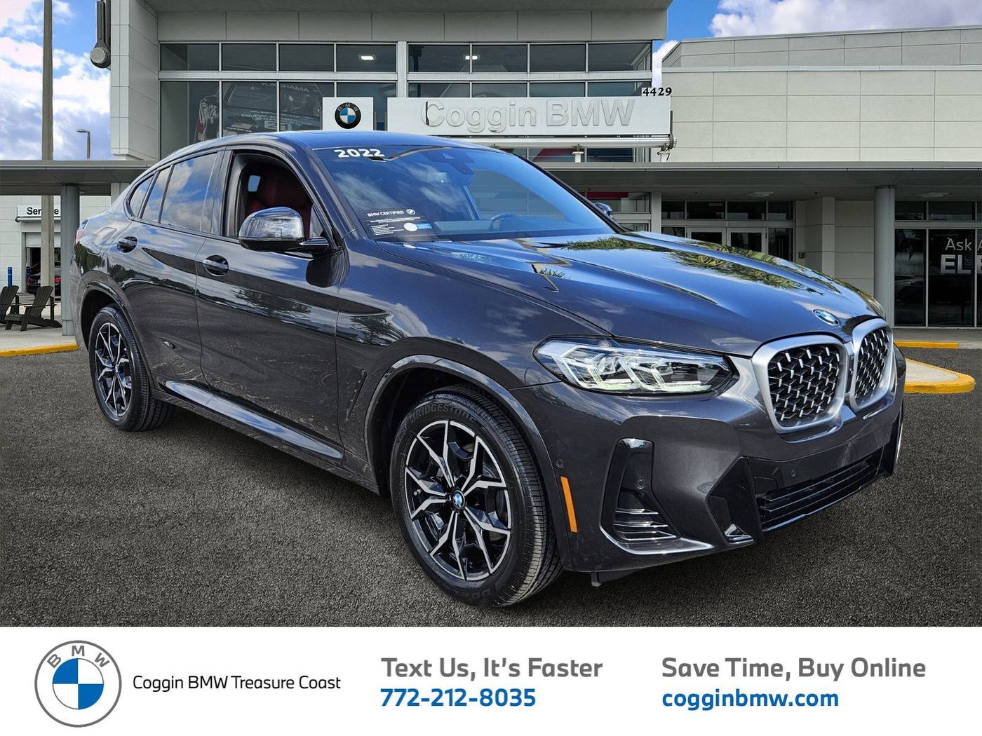 2022 BMW X4 30i — SUV — 23,741 mi — Ft. Pierce, FL
