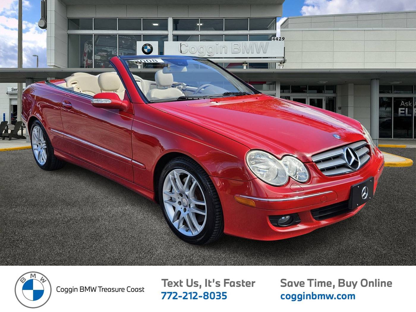 2008 Mercedes-Benz CLK CLK 350 — Convertible — 102,741 mi — Ft. Pierce, FL