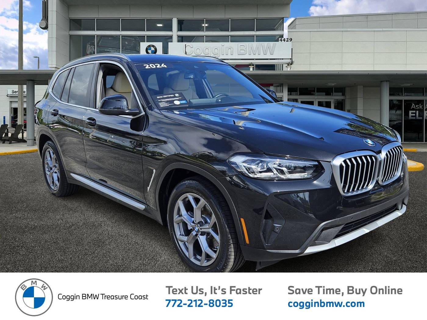 2024 BMW X3 30i — SUV — 14,679 mi — Ft. Pierce, FL