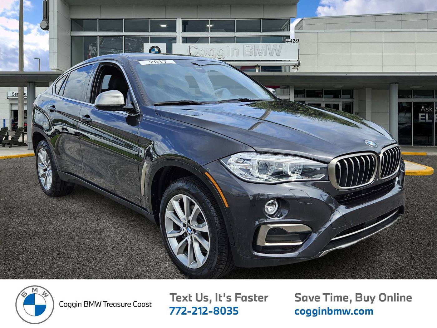 2017 BMW X6 35i — SUV — 61,472 mi — Ft. Pierce, FL