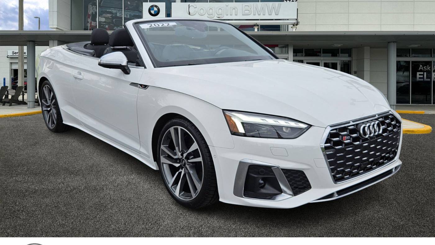 2022 Audi S5 Prestige — Convertible — 18,804 mi — Ft. Pierce, FL