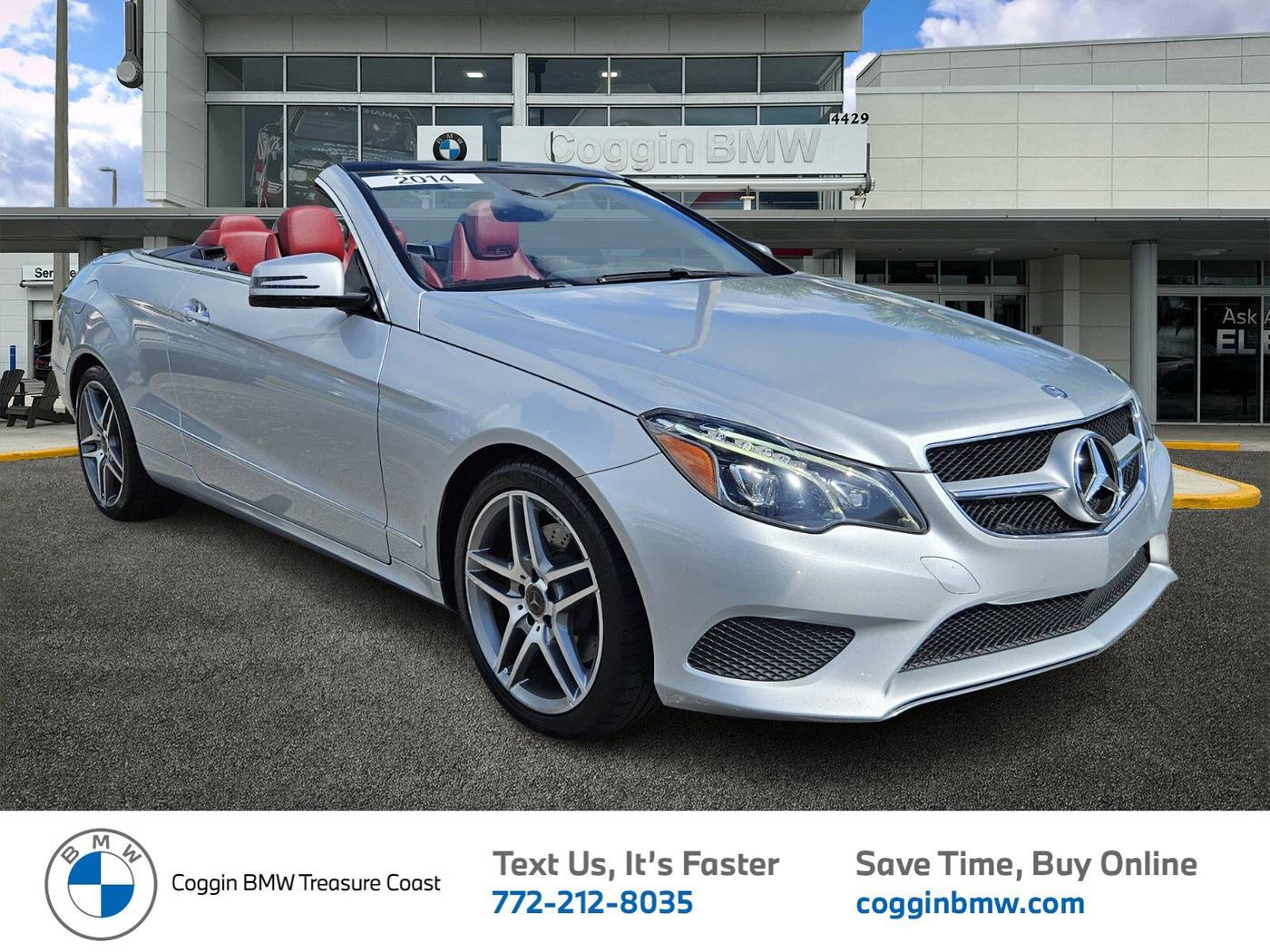 2014 Mercedes-Benz E-Class E 350 — Convertible — 73,391 mi — Ft. Pierce, FL