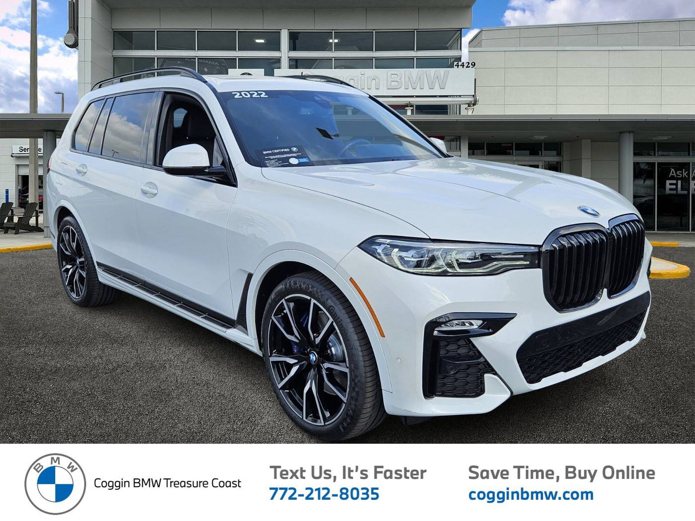 2022 BMW X7 40i — SUV — 38,470 mi — Ft. Pierce, FL