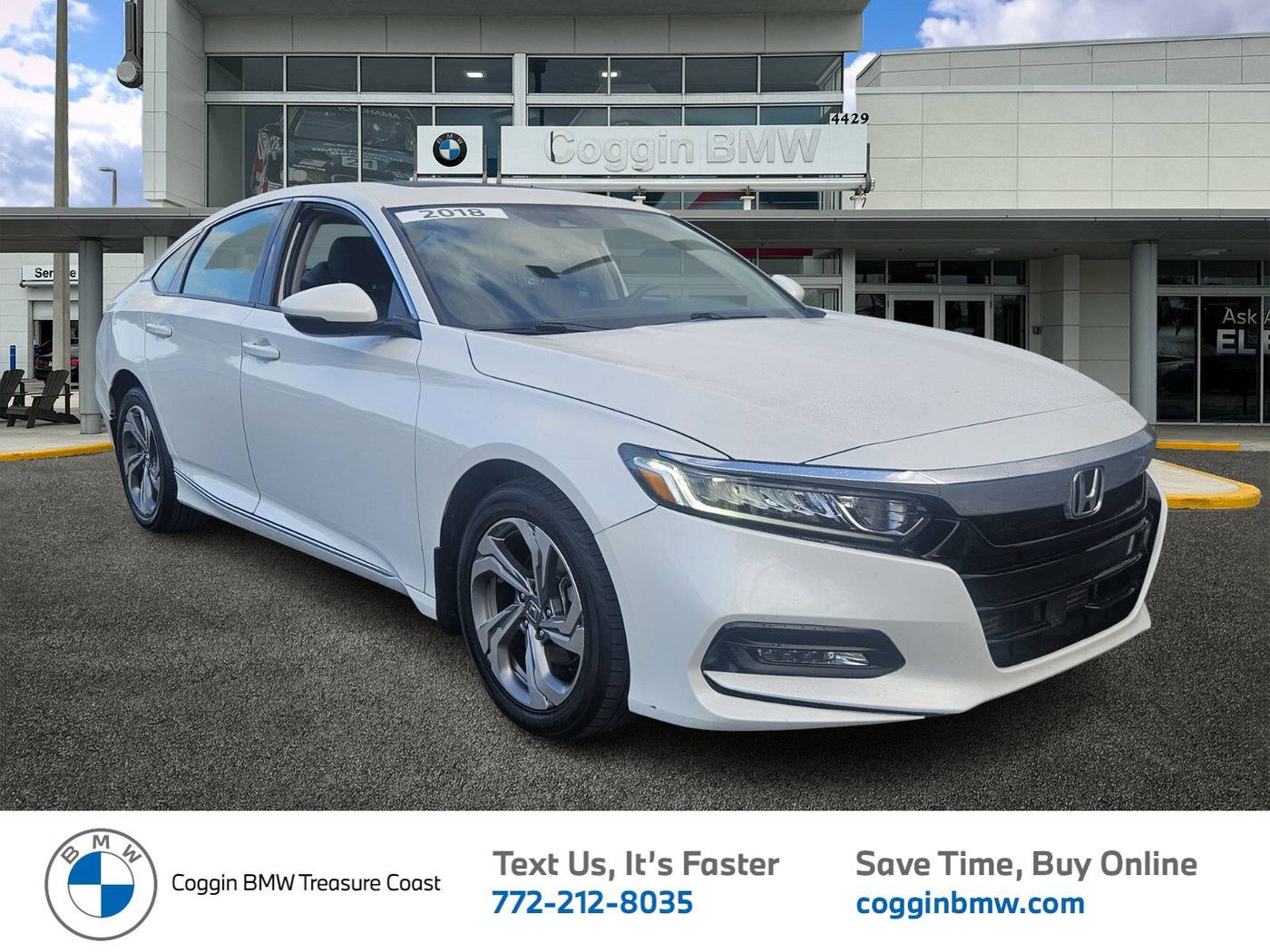 2018 Honda Accord EX-L — Sedan — 118,766 mi — Ft. Pierce, FL