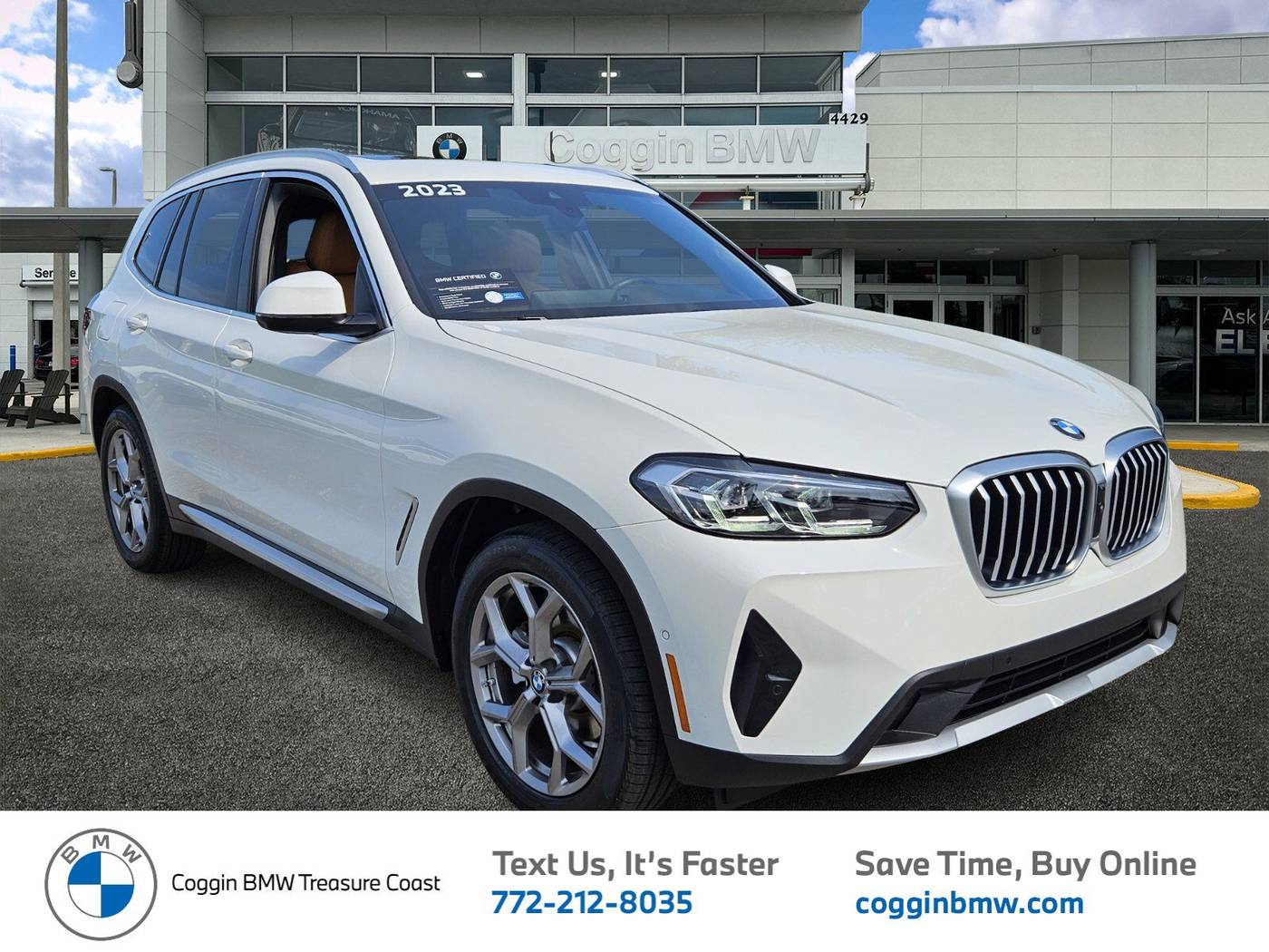 2023 BMW X3 30i — SUV — 26,451 mi — Ft. Pierce, FL