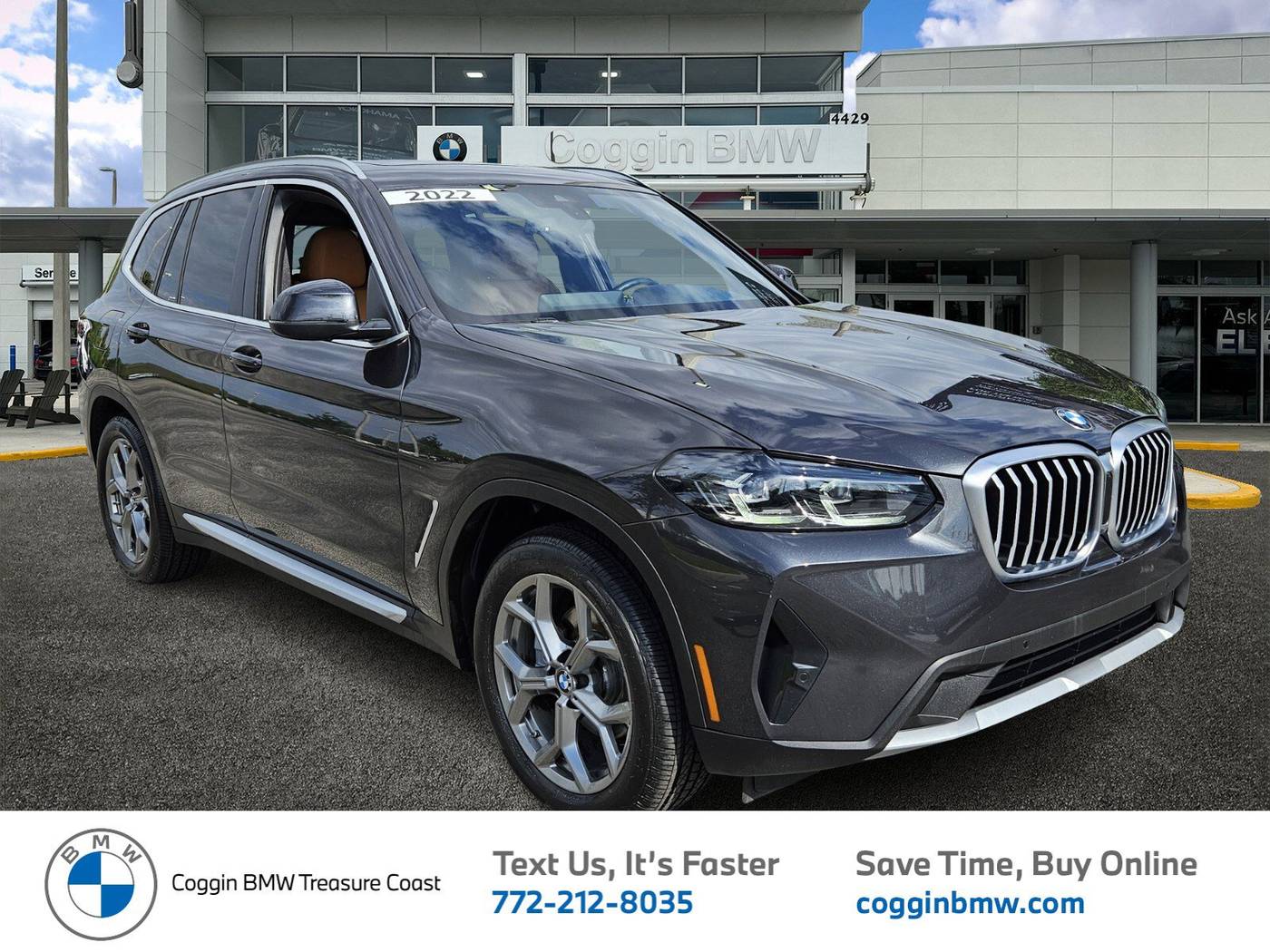 2022 BMW X3 30i — SUV — 31,027 mi — Ft. Pierce, FL