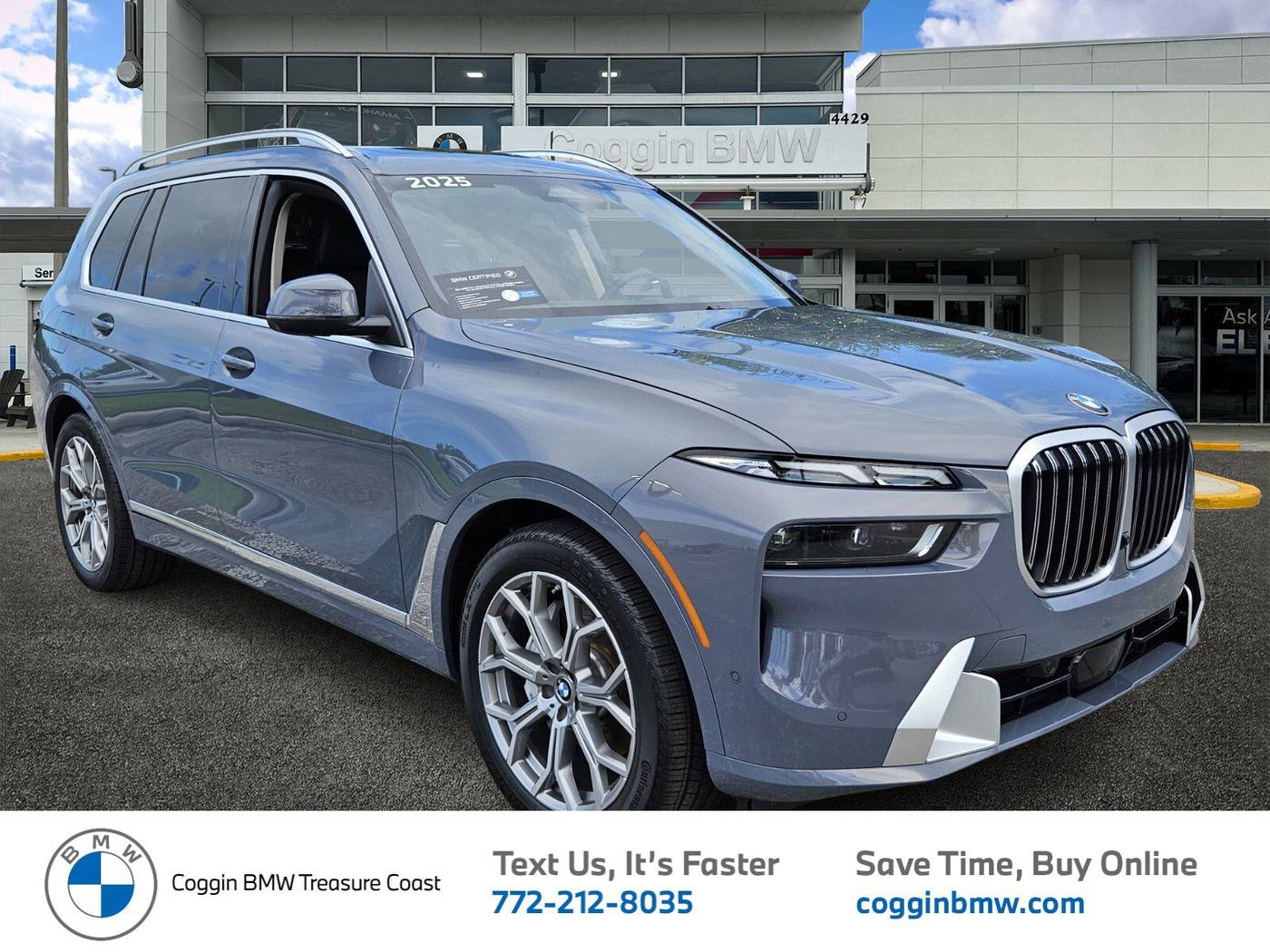 2025 BMW X7 40i — SUV — 12,016 mi — Ft. Pierce, FL