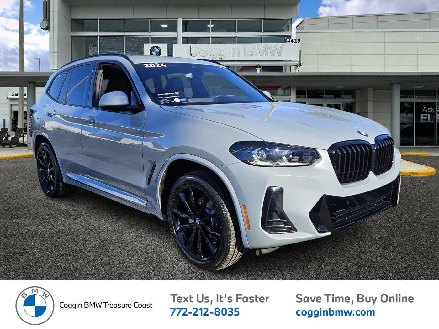2024 BMW X3 30i — SUV — 14,689 mi — Ft. Pierce, FL