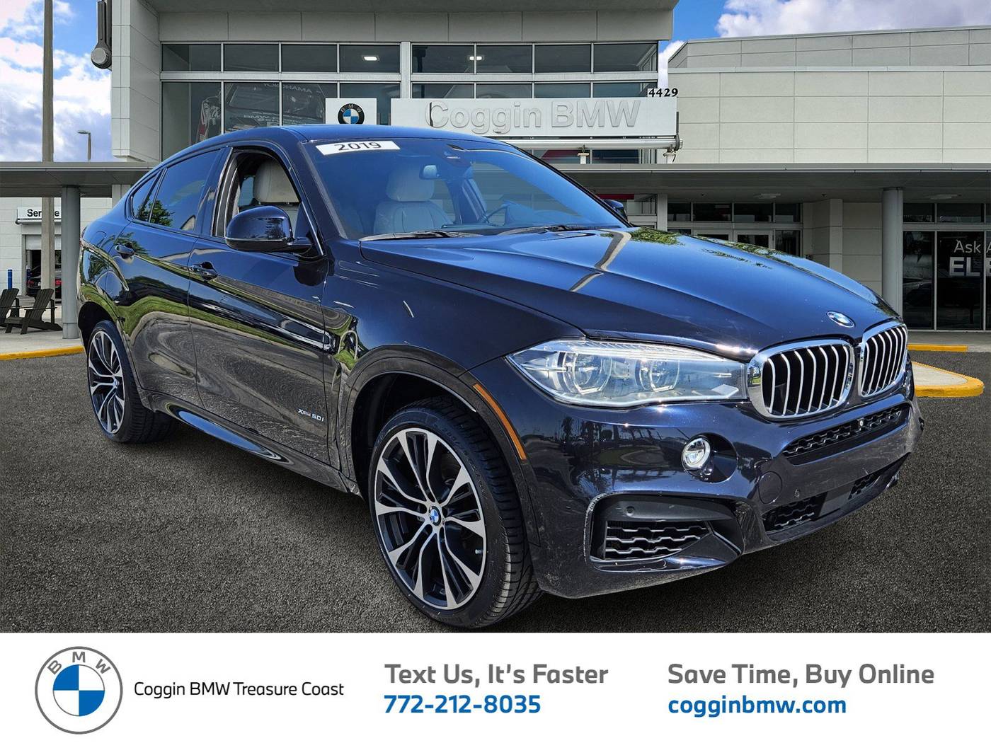 2019 BMW X6 50i — SUV — 64,511 mi — Ft. Pierce, FL
