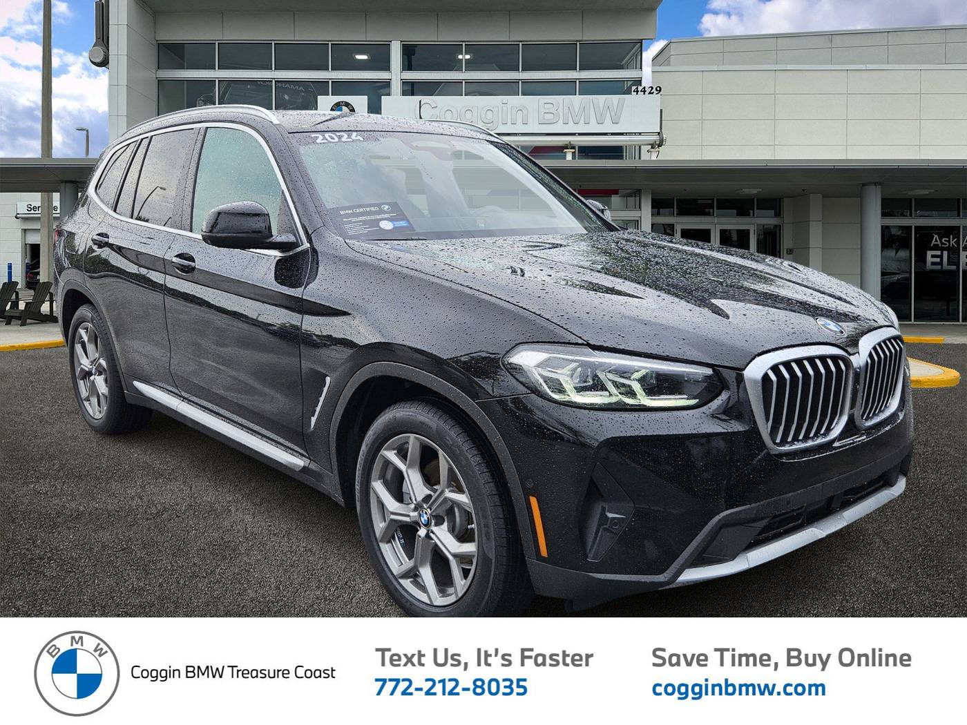 2024 BMW X3 30i — SUV — 13,427 mi — Ft. Pierce, FL