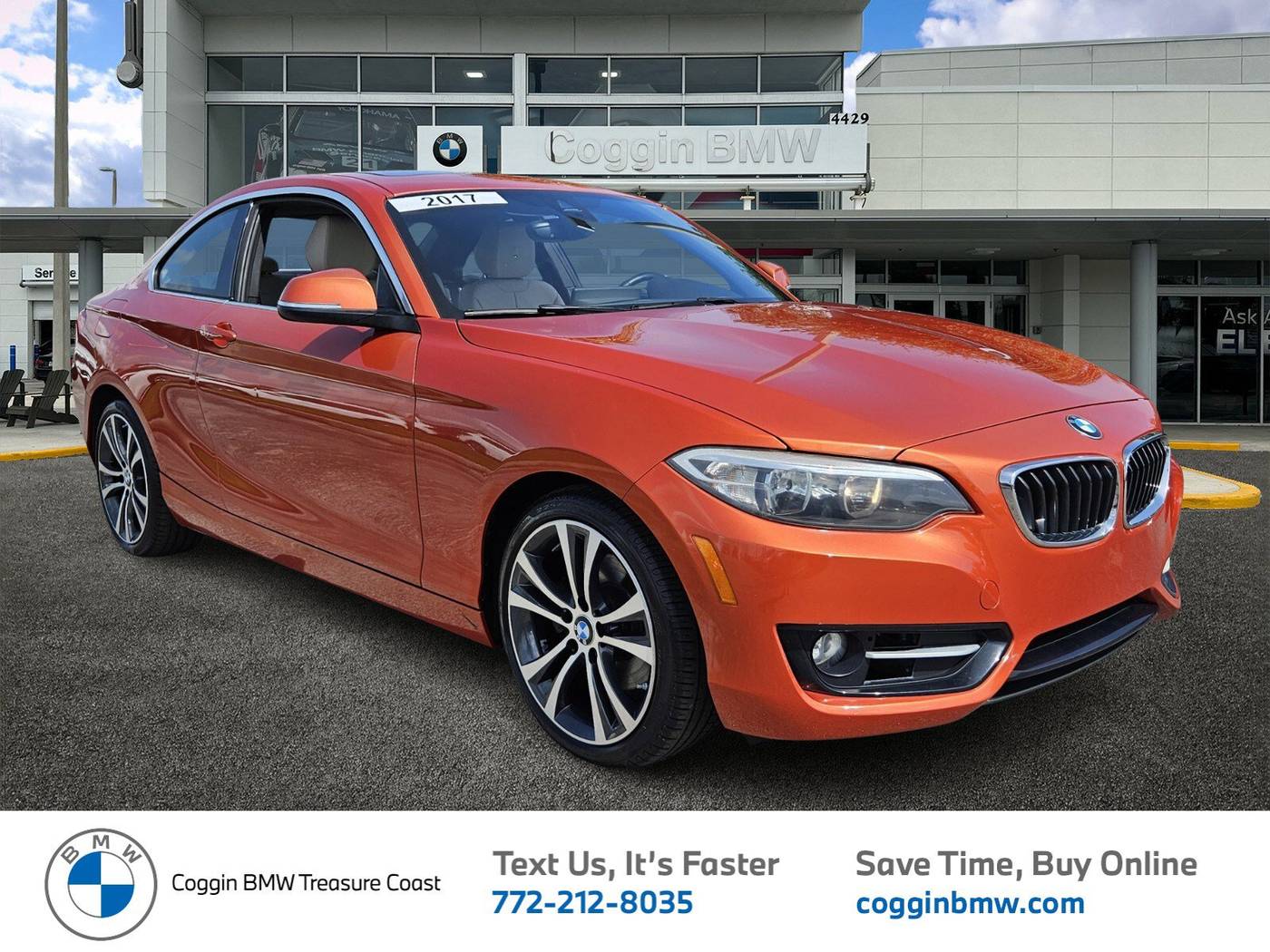 2017 BMW 2 Series 230i — Coupe — 48,560 mi — Ft. Pierce, FL