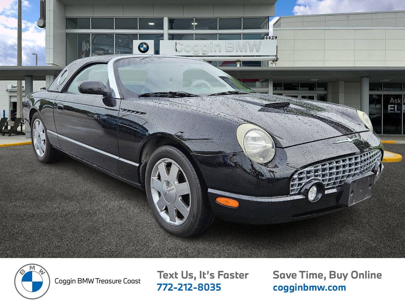 2002 Ford Thunderbird Deluxe — Convertible — 37,257 mi — Ft. Pierce, FL