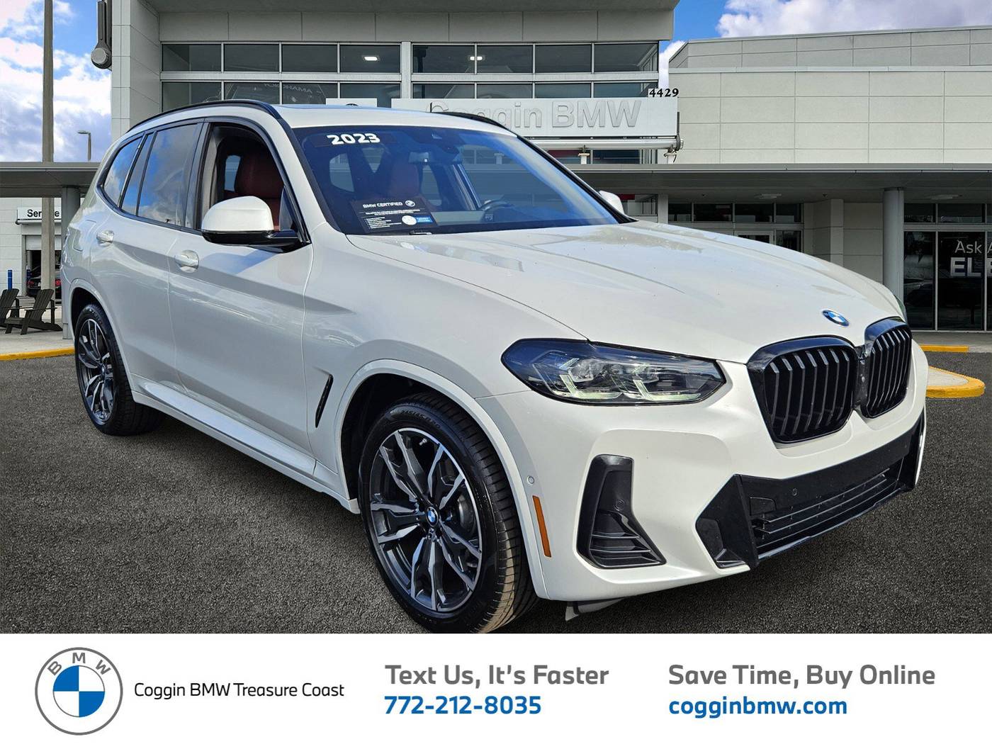2023 BMW X3 30i — SUV — 29,894 mi — Ft. Pierce, FL