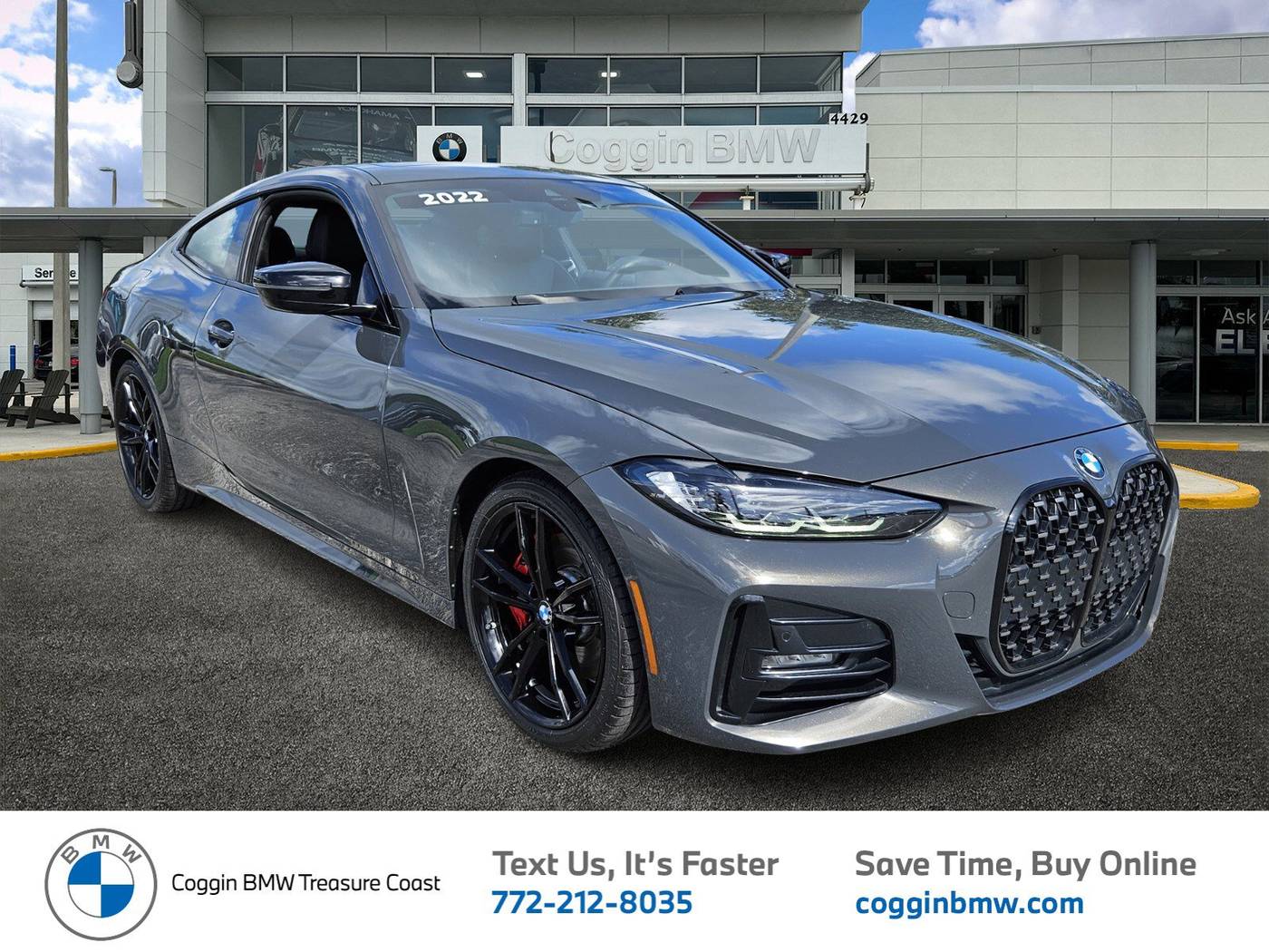 2022 BMW 4 Series 430i — Coupe — 57,522 mi — Ft. Pierce, FL