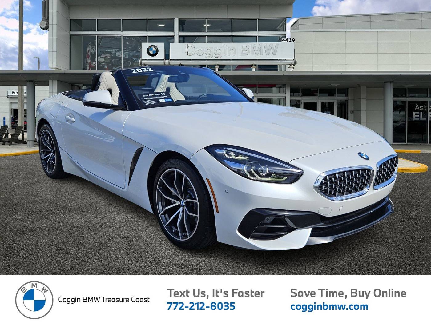 2022 BMW Z4 30i — Convertible — 31,394 mi — Ft. Pierce, FL