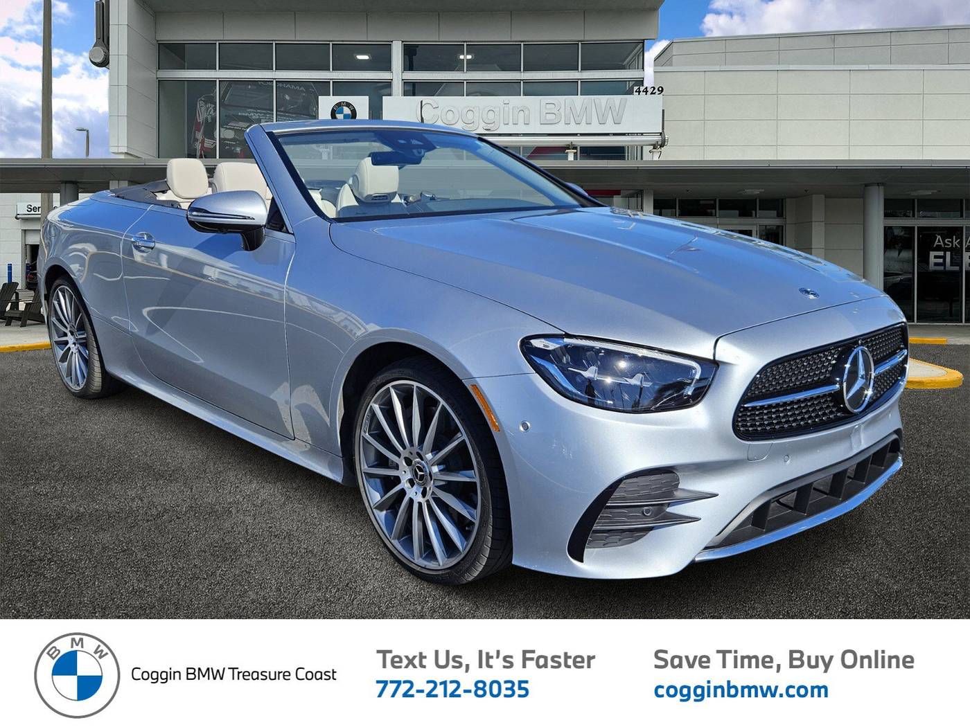 2023 Mercedes-Benz E-Class E 450 — Convertible — 4,986 mi — Ft. Pierce, FL