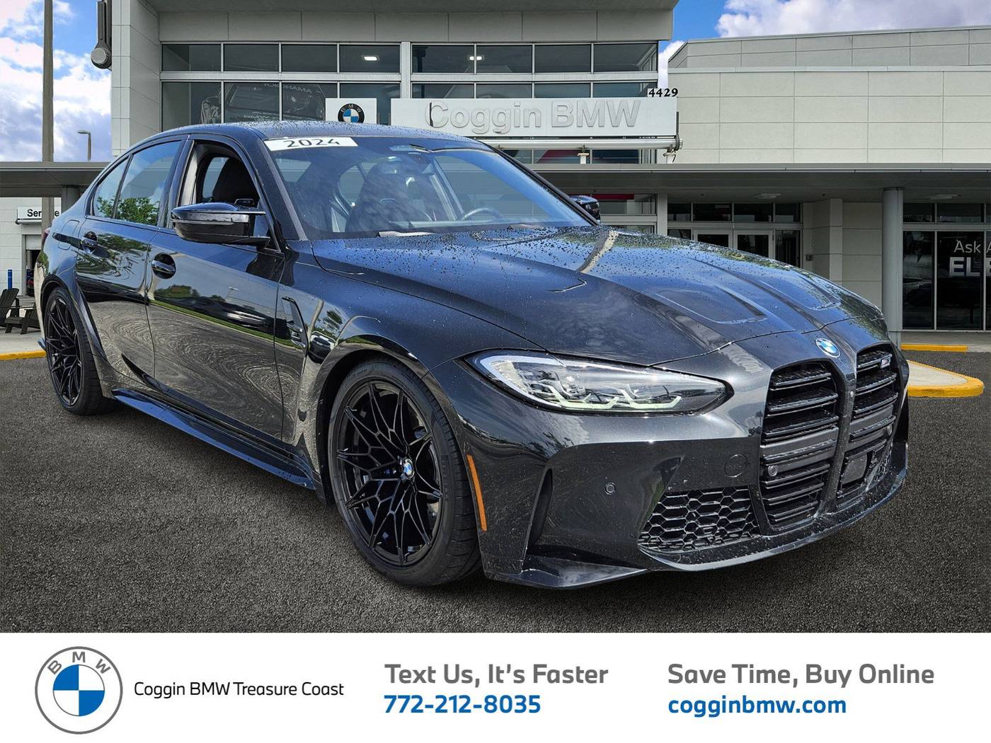 2024 BMW M3 Competition — Sedan — 27,273 mi — Ft. Pierce, FL