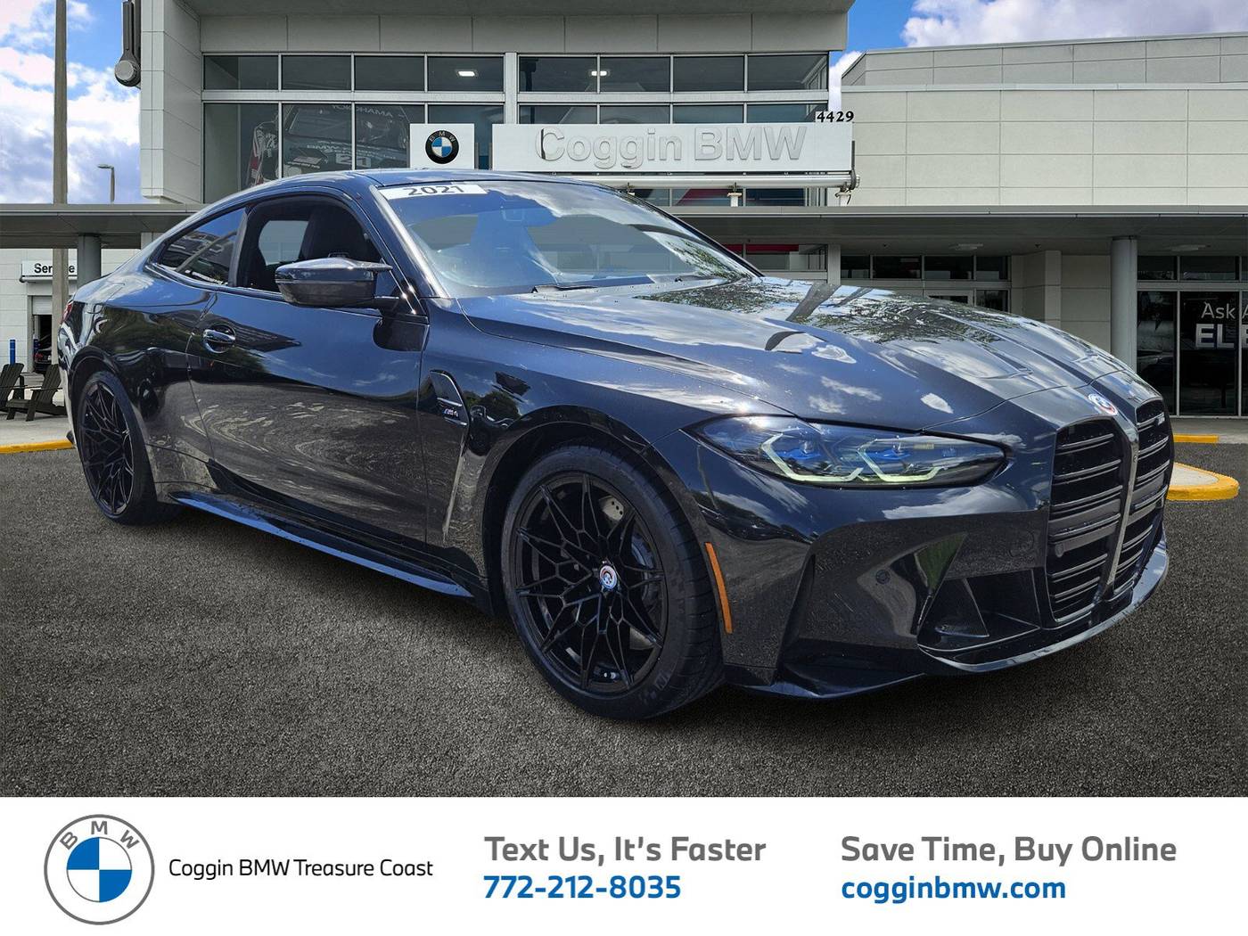 2021 BMW M4 Standard — Coupe — 29,969 mi — Ft. Pierce, FL