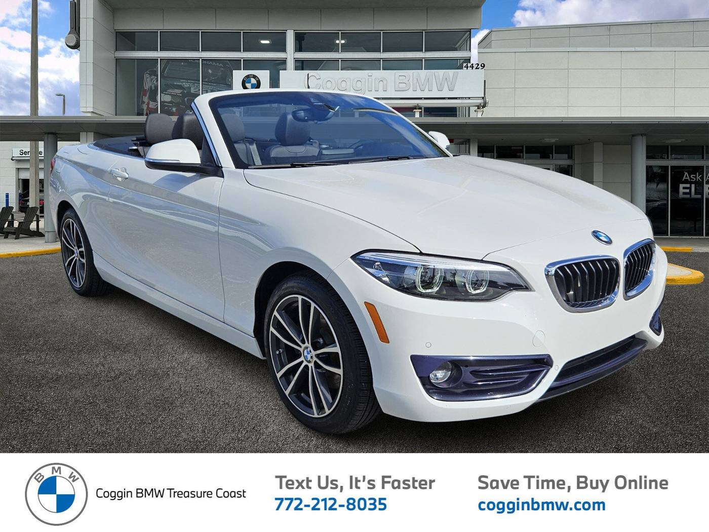 2019 BMW 2 Series 230i — Convertible — 66,066 mi — Ft. Pierce, FL