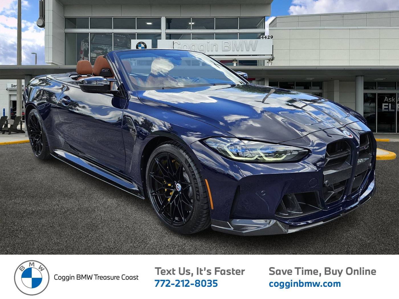 2022 BMW M4 Competition — Convertible — 20,376 mi — Ft. Pierce, FL