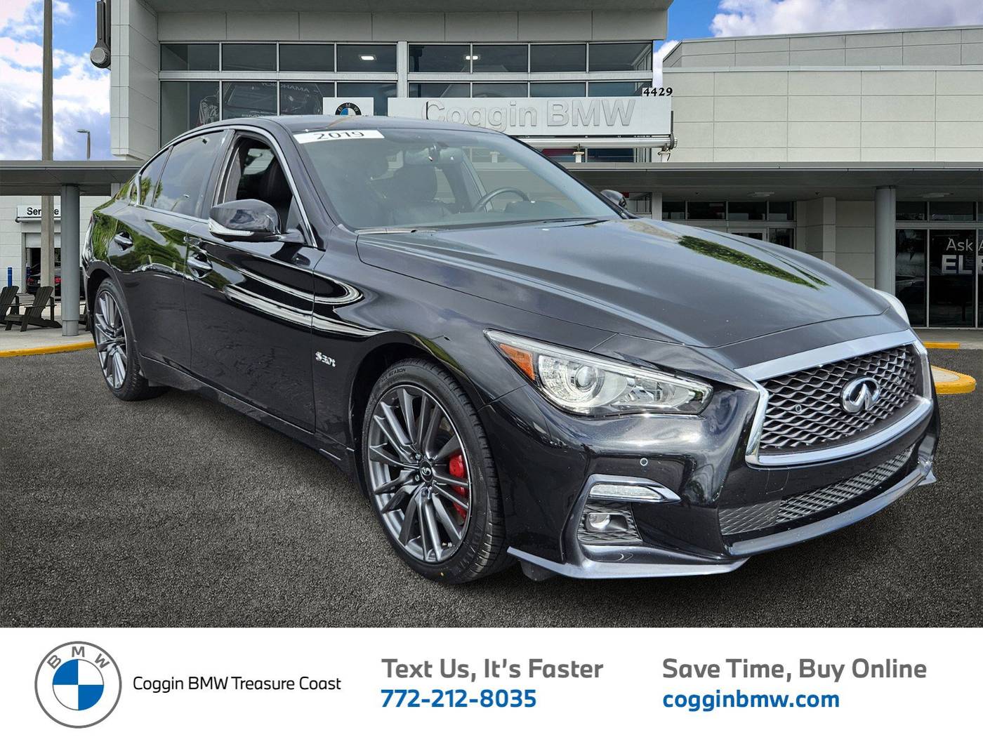 2019 INFINITI Q50 RED SPORT 400 — Sedan — 37,641 mi — Ft. Pierce, FL