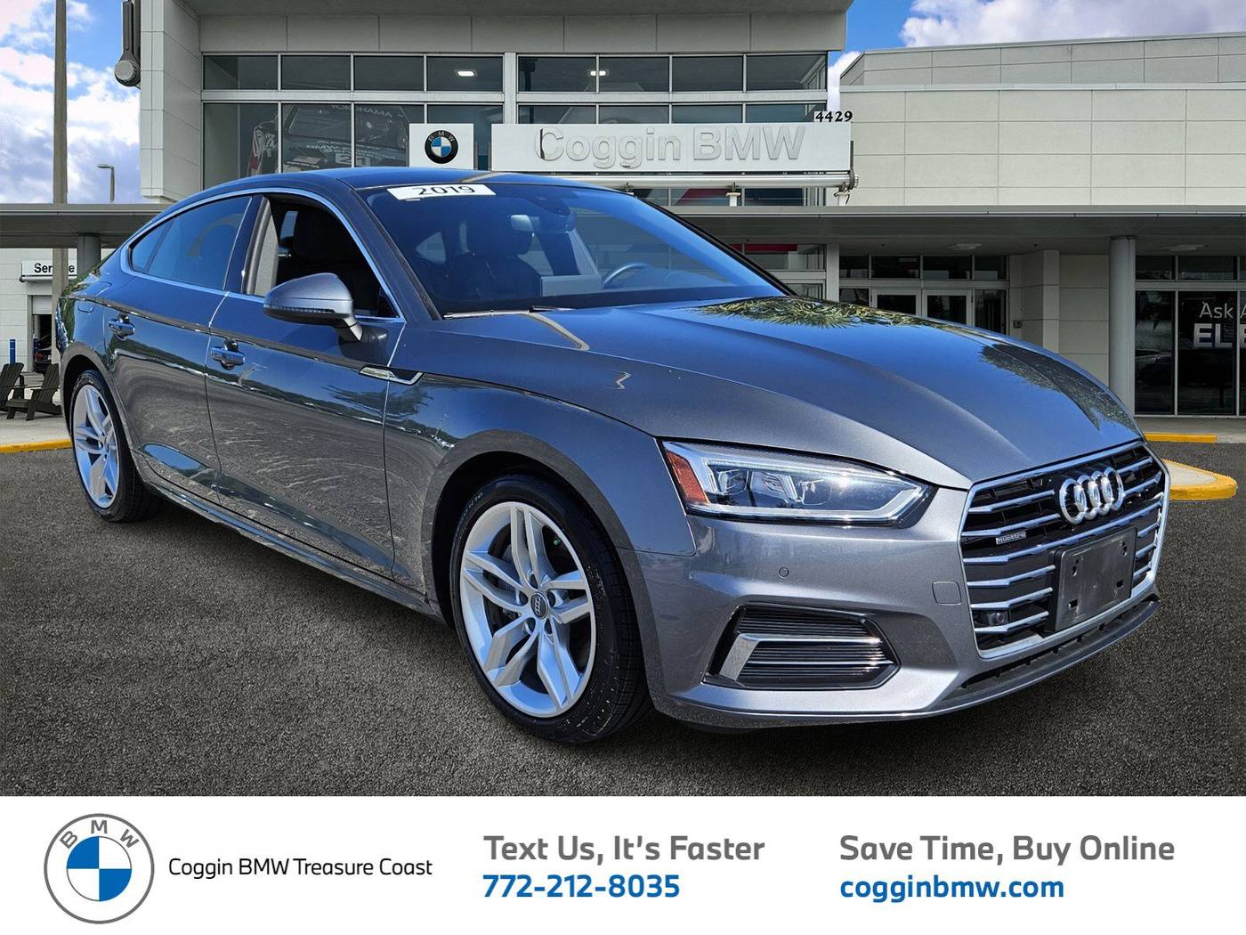 2019 Audi A5 Premium Plus — Hatchback — 17,319 mi — Ft. Pierce, FL