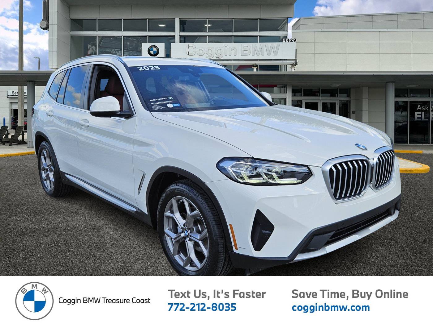 2022 BMW X3 30i — SUV — 23,578 mi — Ft. Pierce, FL