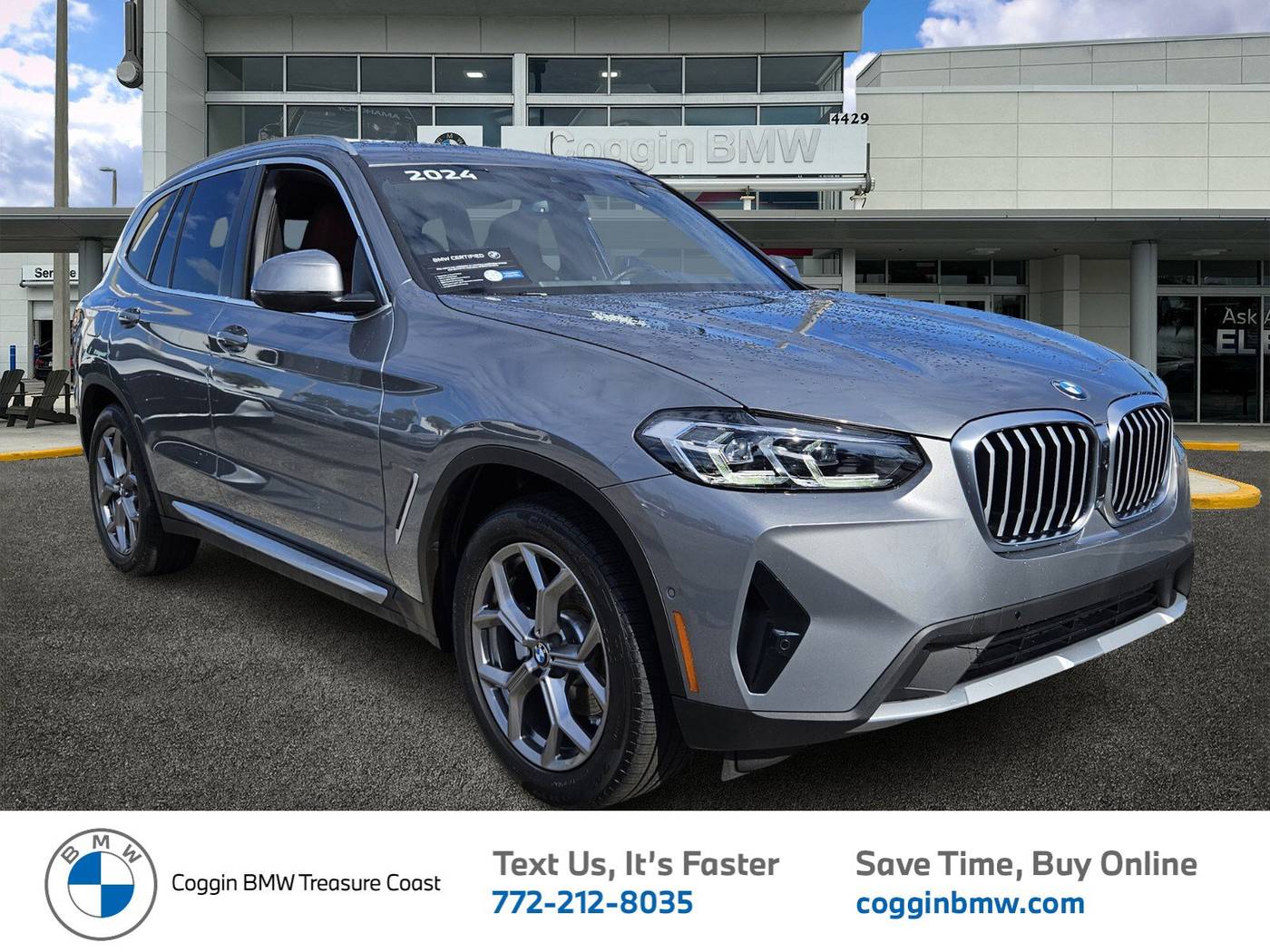 2024 BMW X3 30i — SUV — 11,022 mi — Ft. Pierce, FL