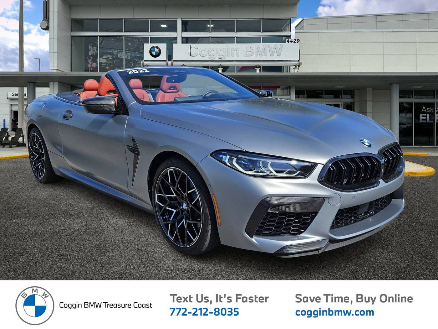 2024 BMW M8 Competition — Convertible — 6,793 mi — Ft. Pierce, FL