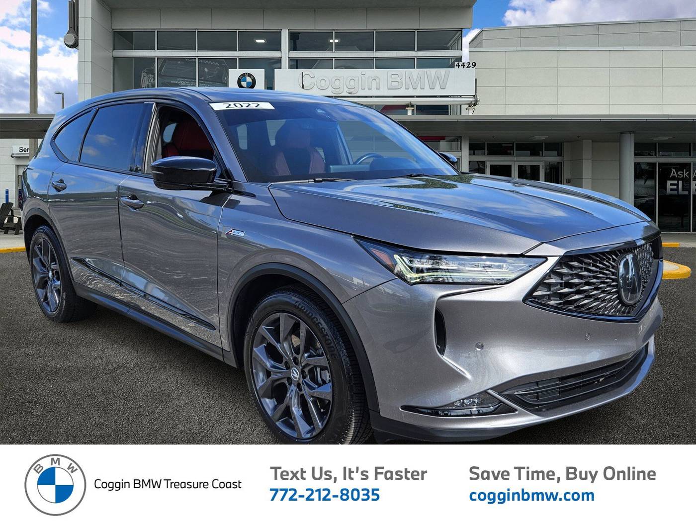 2022 Acura MDX A-Spec Package — SUV — 43,592 mi — Ft. Pierce, FL