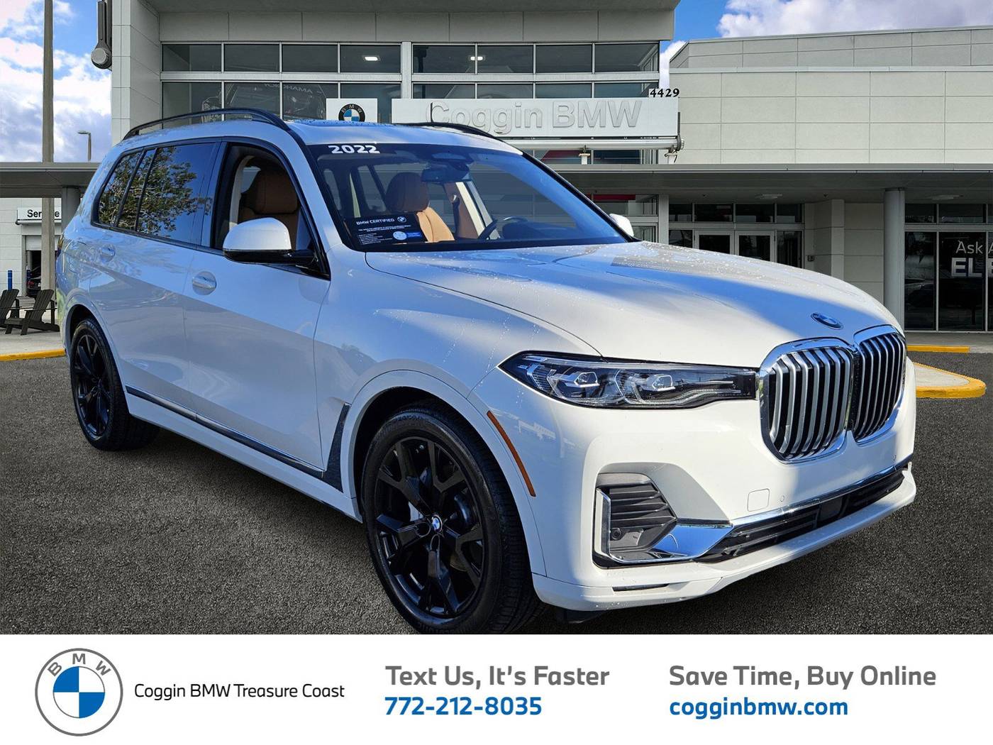 2022 BMW X7 40i — SUV — 57,657 mi — Ft. Pierce, FL