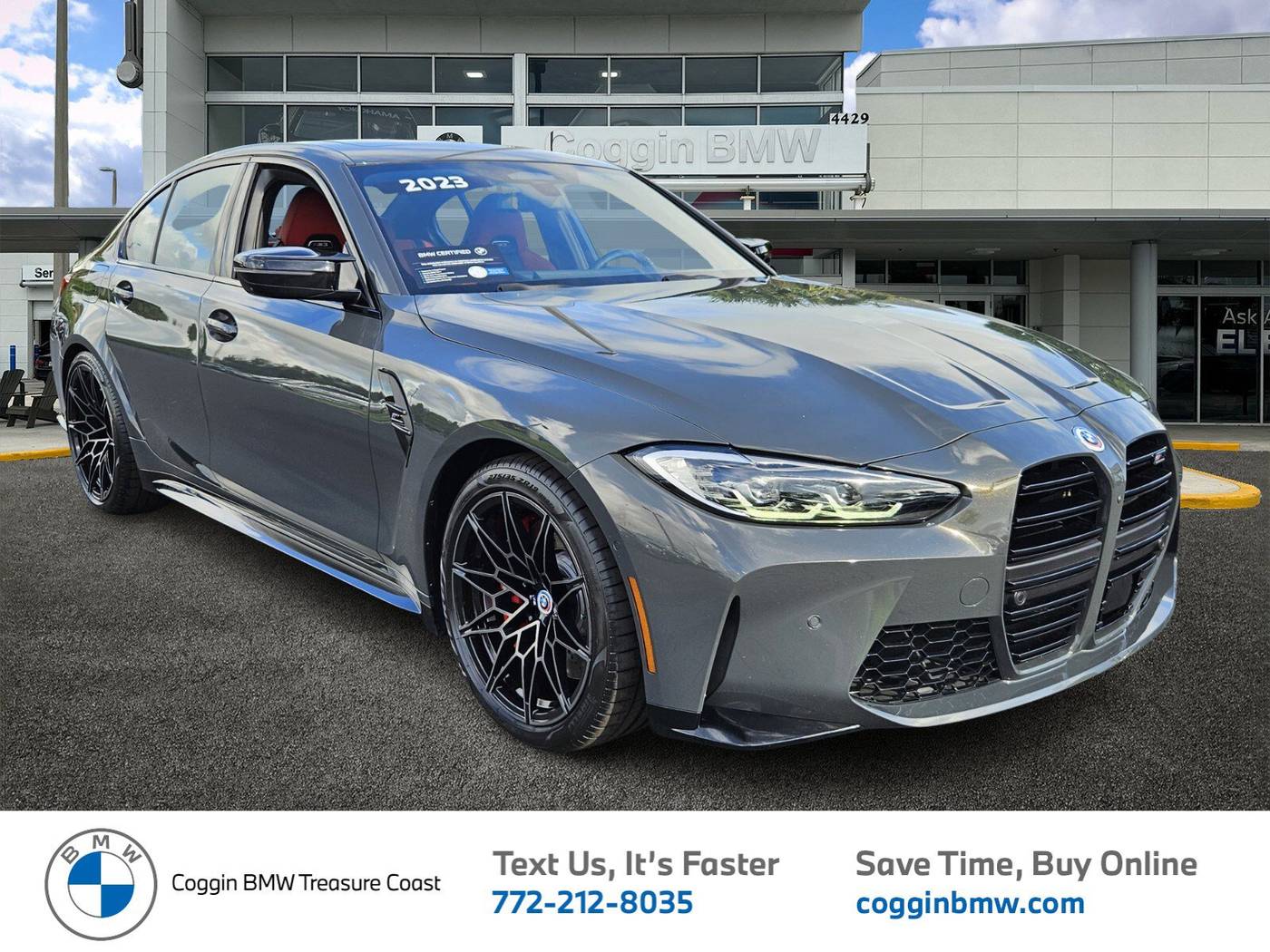2023 BMW M3 Competition — Sedan — 12,015 mi — Ft. Pierce, FL