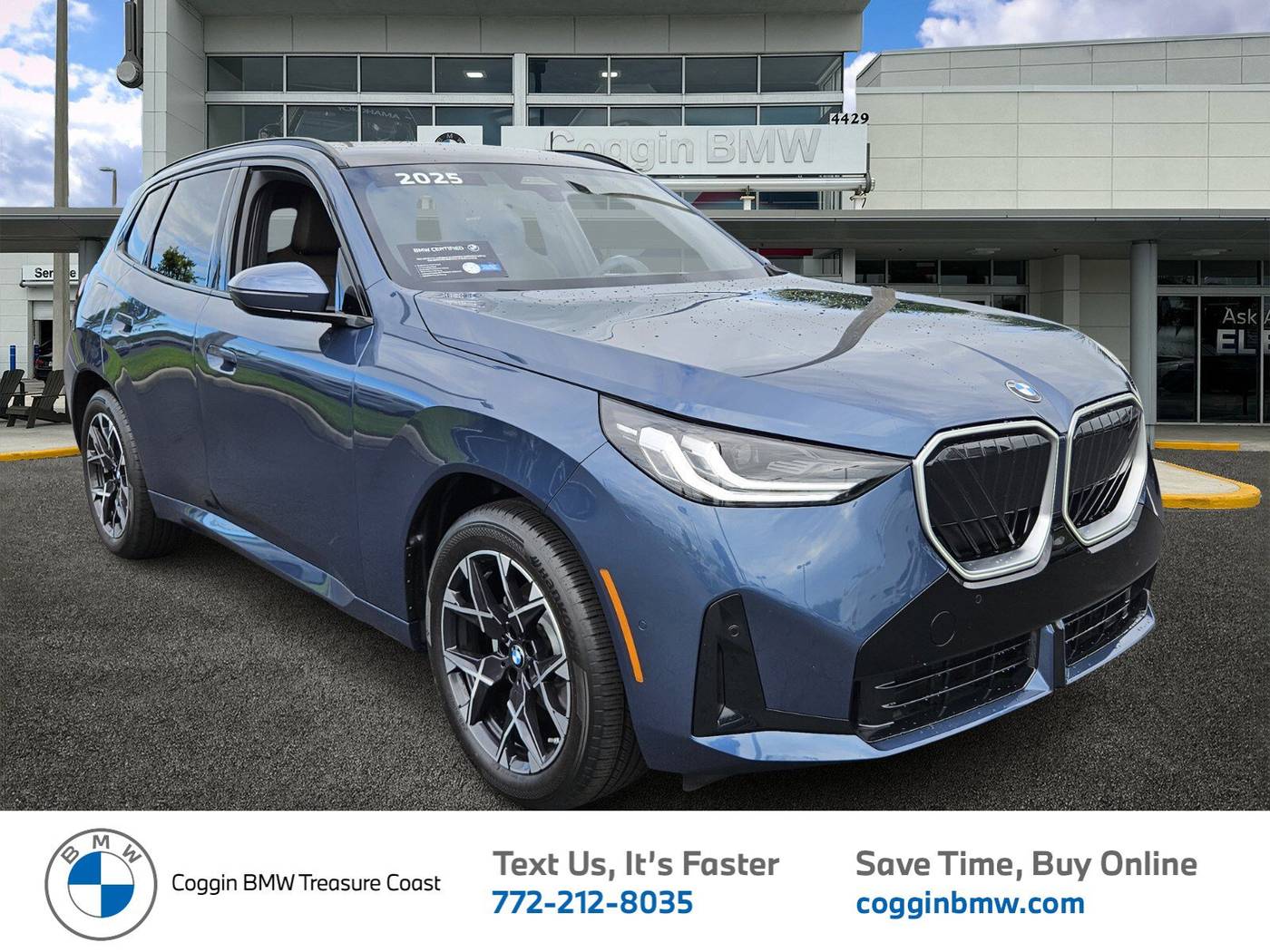 2025 BMW X3 30 — SUV — 3,986 mi — Ft. Pierce, FL