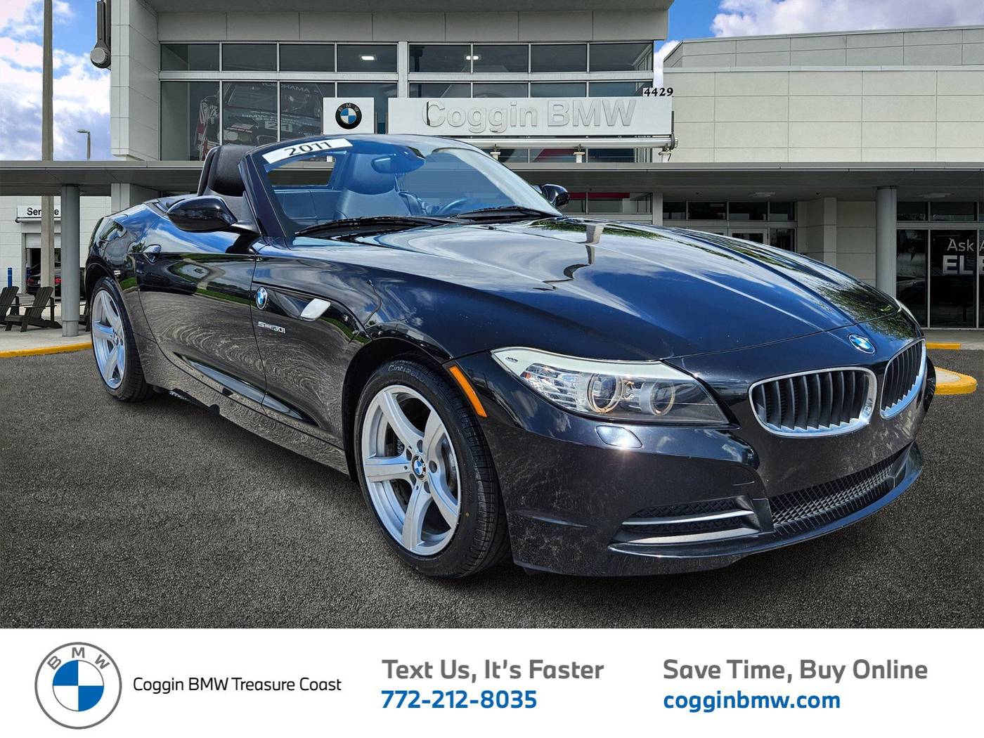 2011 BMW Z4 30i — Convertible — 53,412 mi — Ft. Pierce, FL