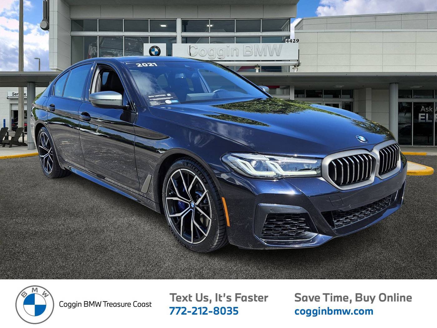 2021 BMW 5 Series M550i — Sedan — 40,039 mi — Ft. Pierce, FL