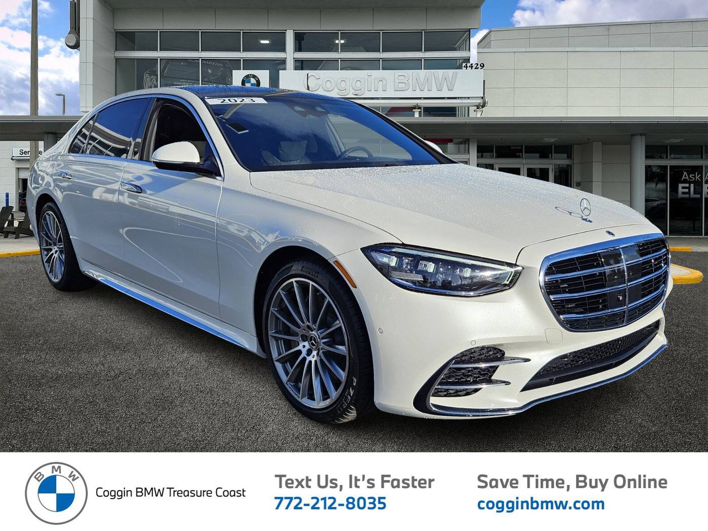 2023 Mercedes-Benz S-Class S 580 — Sedan — 28,807 mi — Ft. Pierce, FL