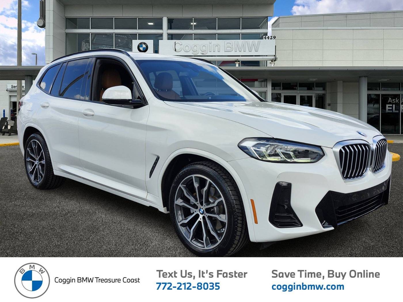 2022 BMW X3 30i — SUV — 25,164 mi — Ft. Pierce, FL
