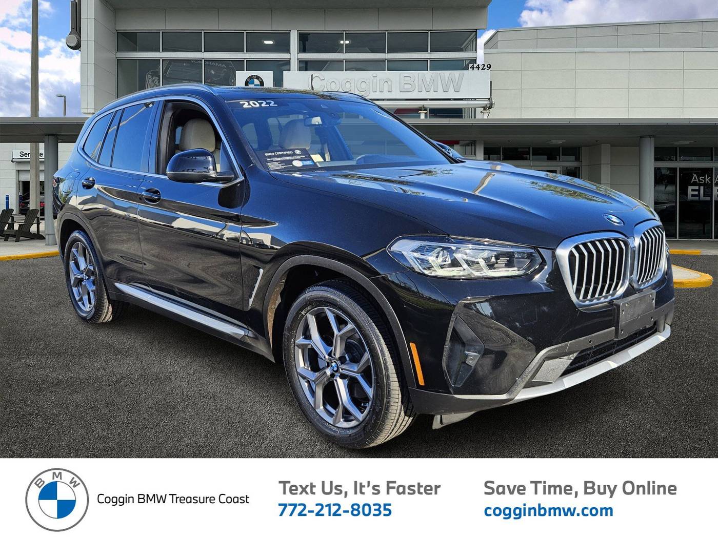 2022 BMW X3 30i — SUV — 35,805 mi — Ft. Pierce, FL