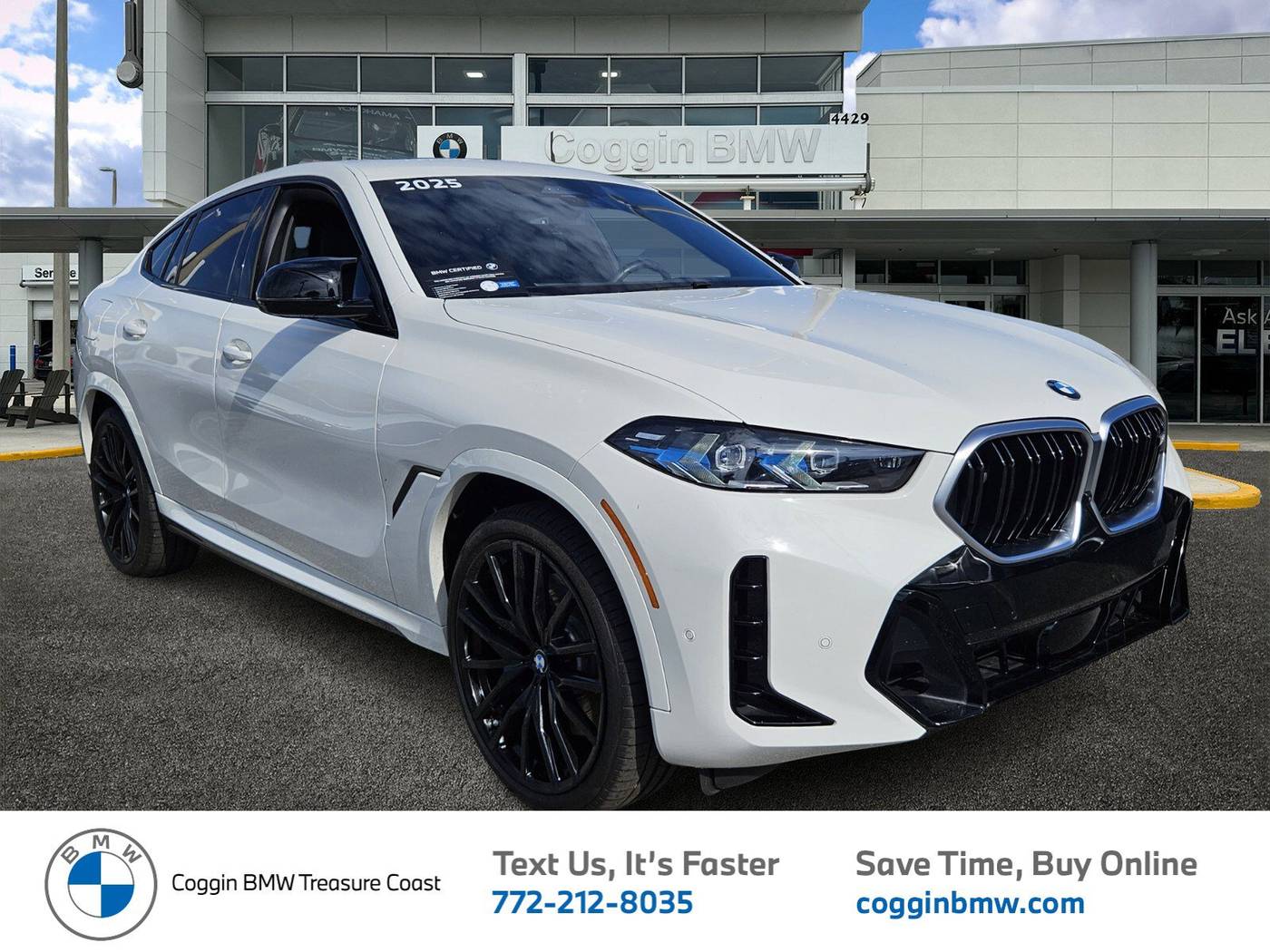 2025 BMW X6 M60i — SUV — 6,941 mi — Ft. Pierce, FL