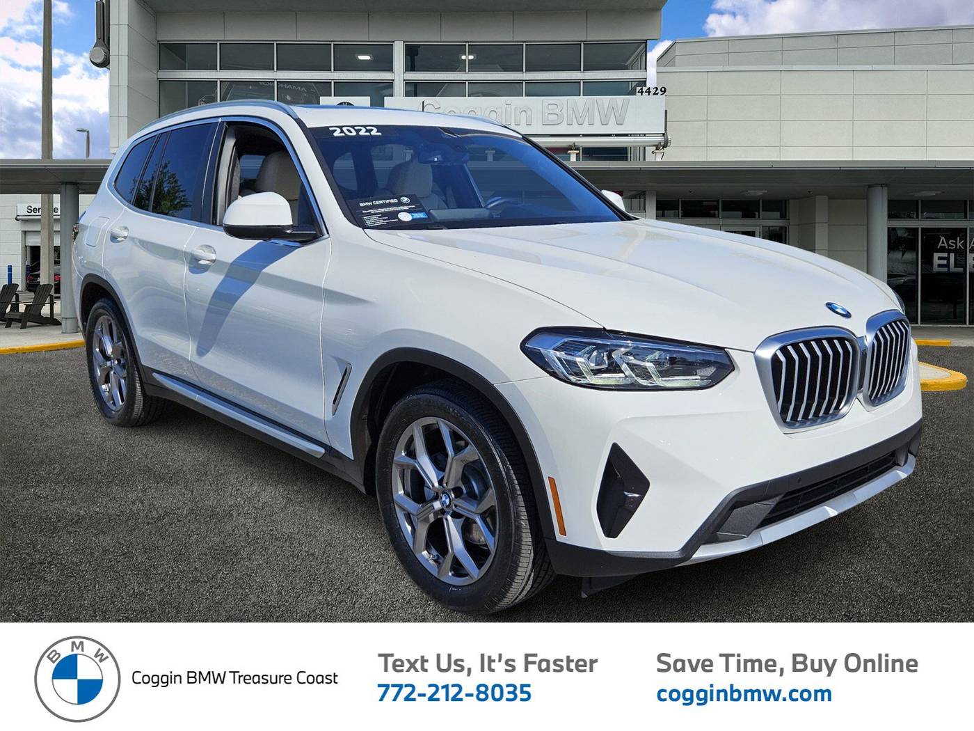 2022 BMW X3 30i — SUV — 29,168 mi — Ft. Pierce, FL