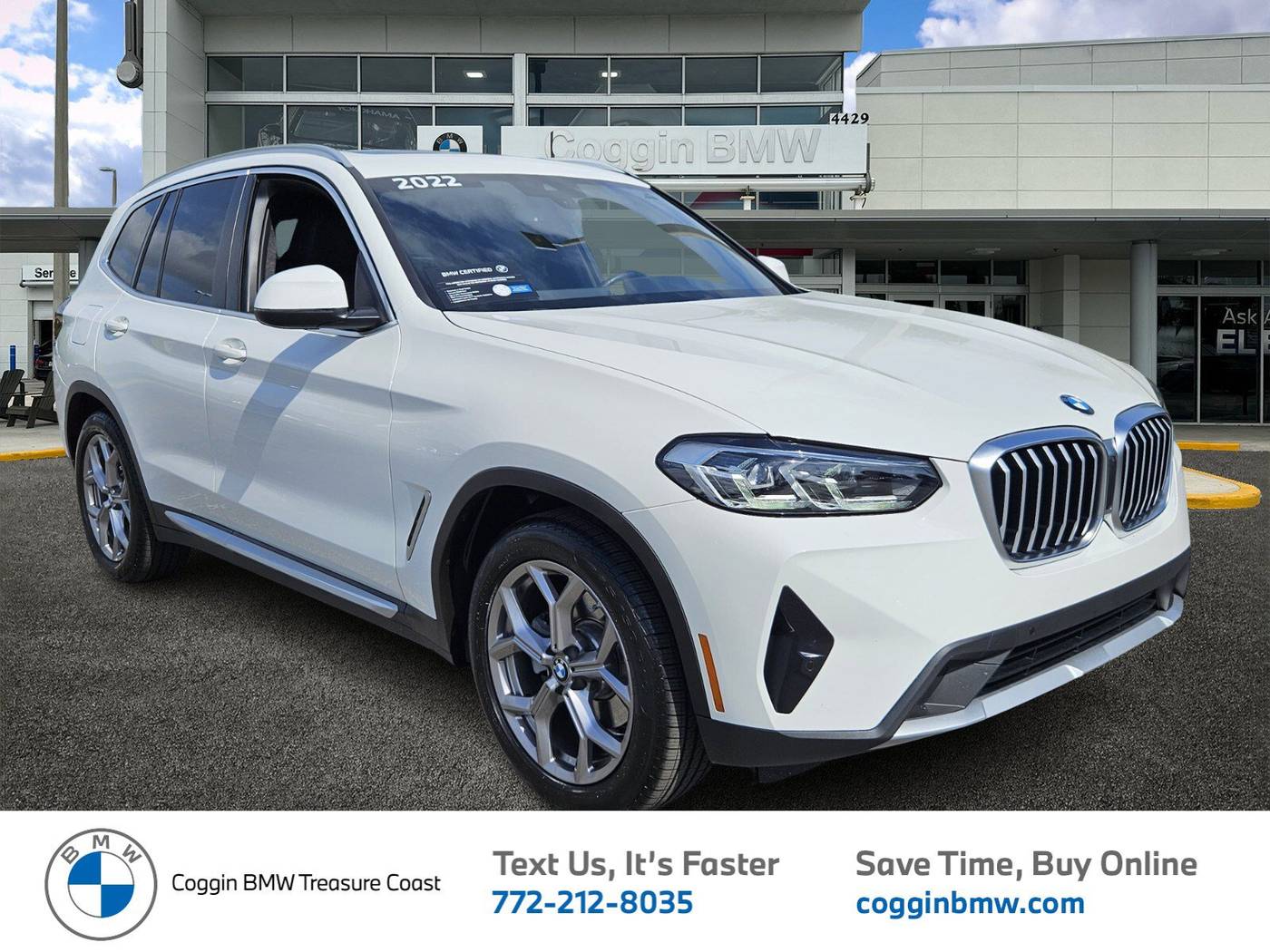 2022 BMW X3 30i — SUV — 28,461 mi — Ft. Pierce, FL