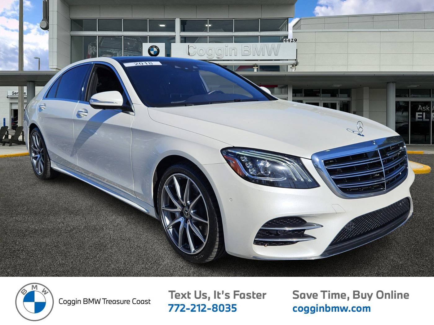 2018 Mercedes-Benz S-Class S 450 — Sedan — 120,367 mi — Ft. Pierce, FL