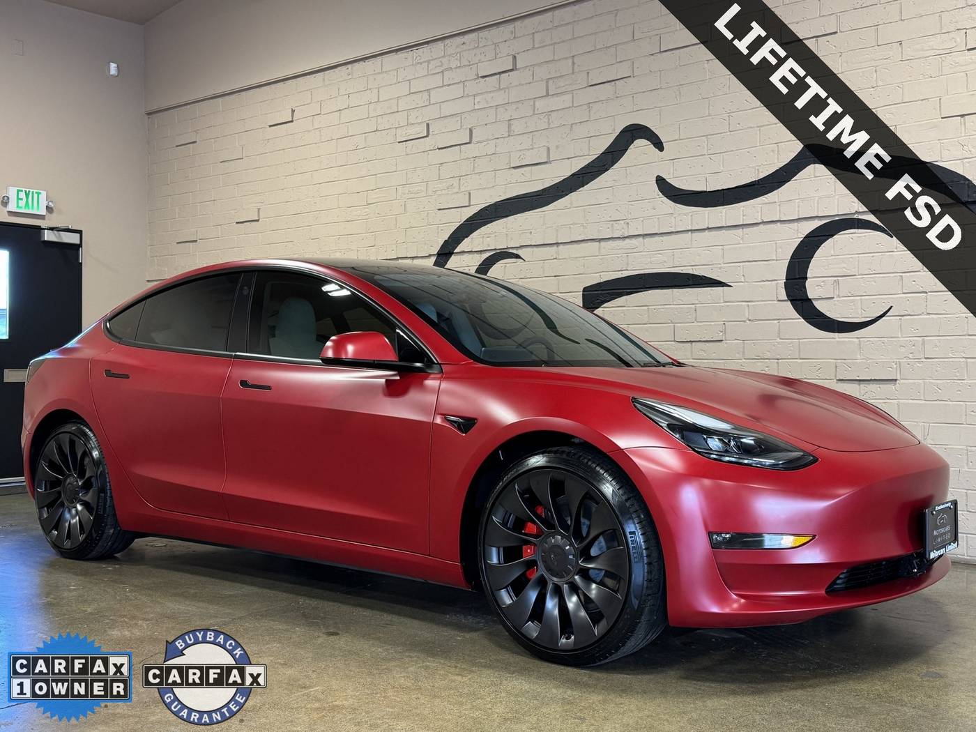 2023 Tesla Model 3 Performance — Sedan — 5,358 mi — Mount Vernon, WA
