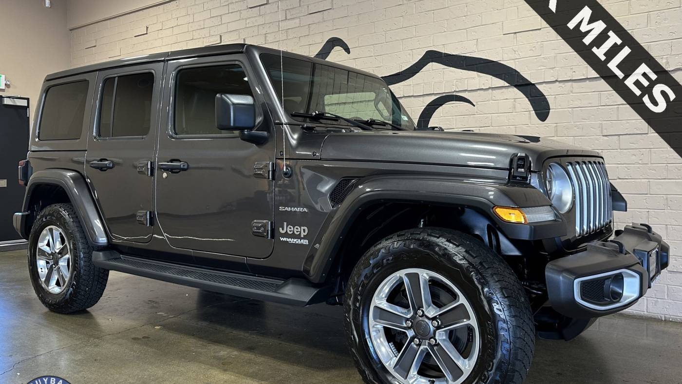 2021 Jeep Wrangler Sahara — SUV — 13,073 mi — Mount Vernon, WA