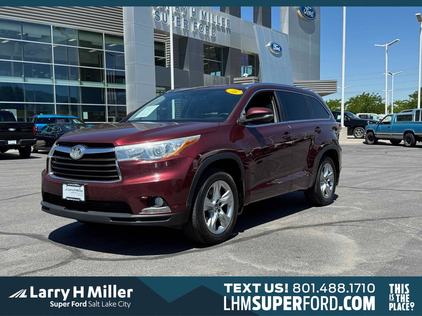 2016 Toyota Highlander Limited — SUV — 158,160 mi — Salt Lake City, UT