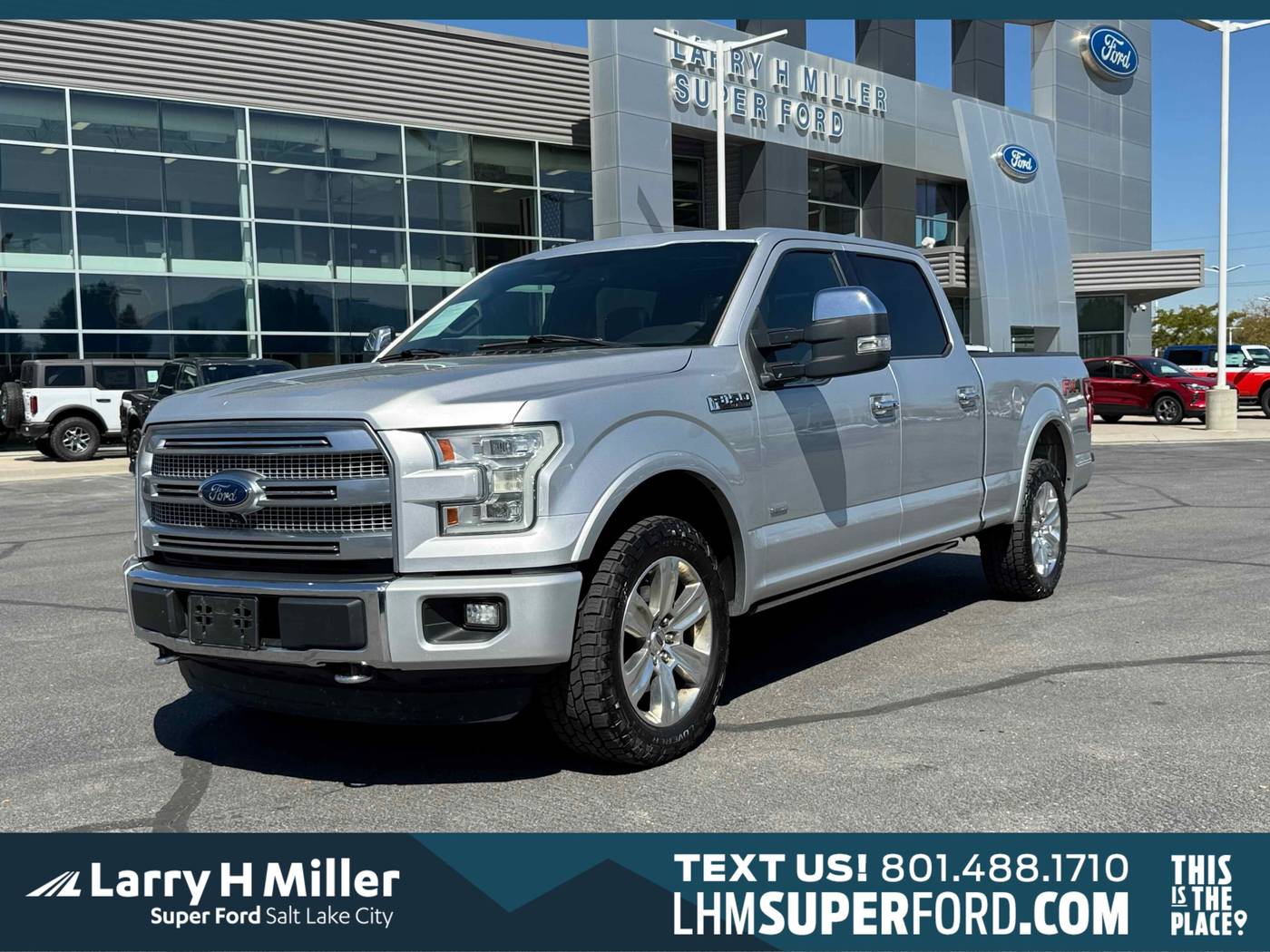 2016 Ford F-150 Platinum — Pickup Truck — 73,694 mi — Salt Lake City, UT