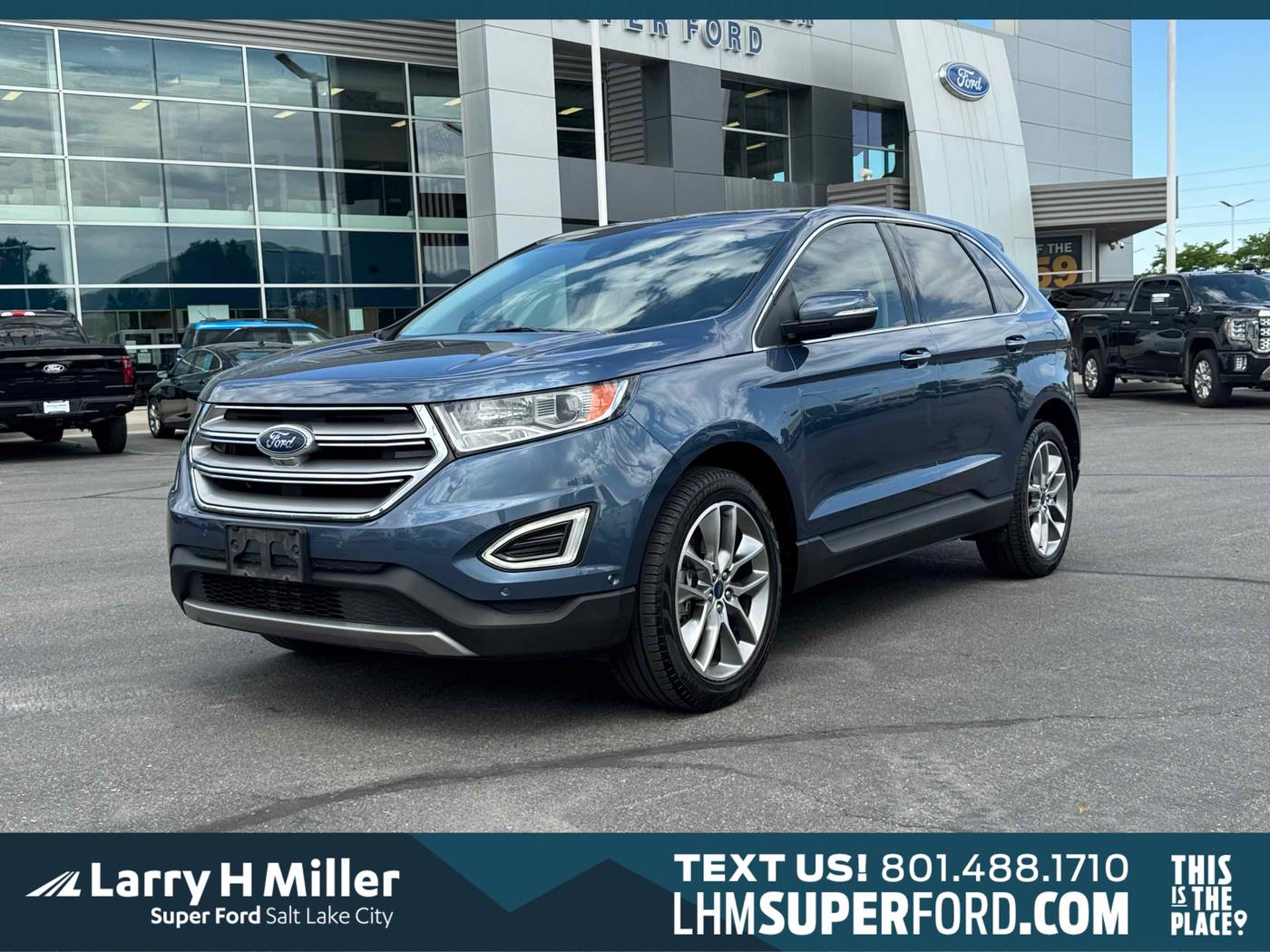 2018 Ford Edge Titanium — SUV — 58,078 mi — Salt Lake City, UT
