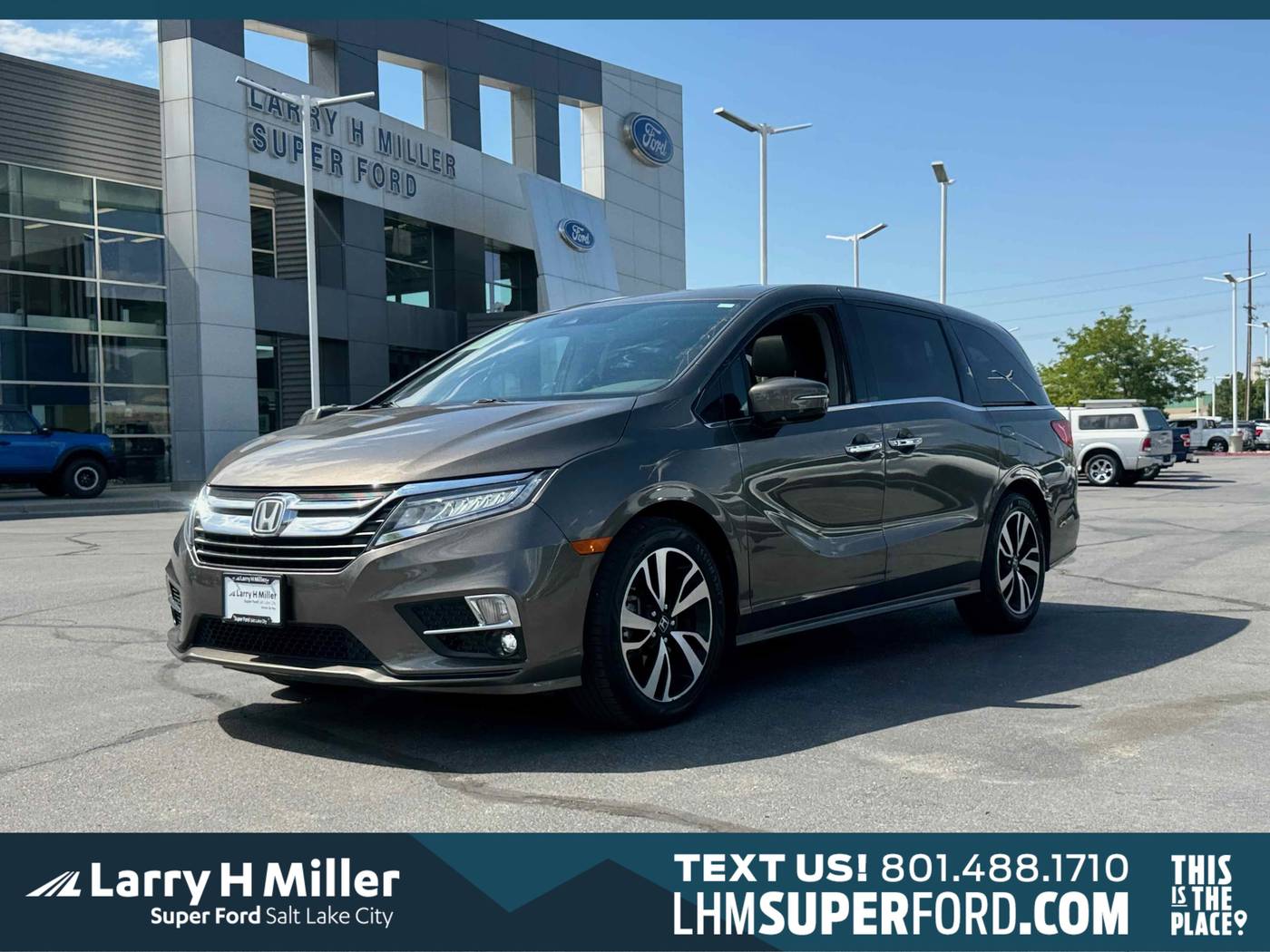 2018 Honda Odyssey Elite — Minivan — 66,465 mi — Salt Lake City, UT