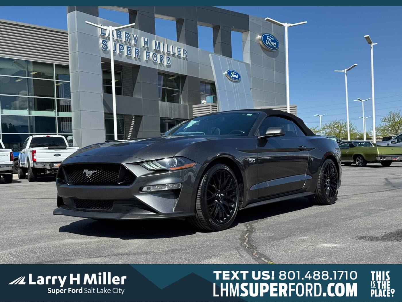 2019 Ford Mustang GT Premium — Convertible — 57,000 mi — Salt Lake City, UT