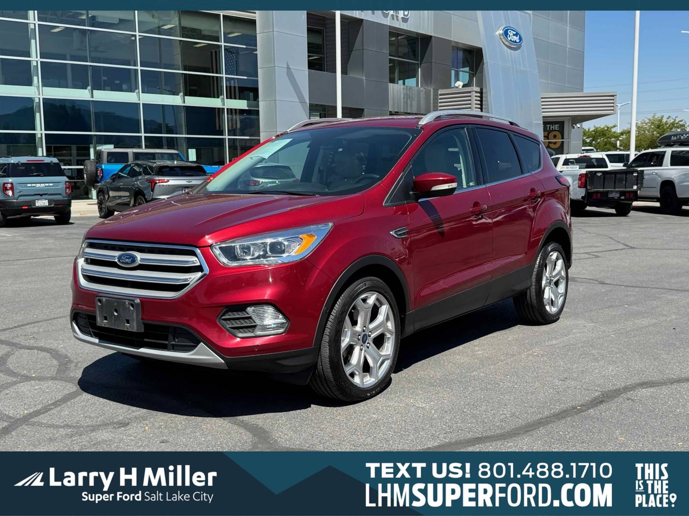 2019 Ford Escape Titanium — SUV — 71,588 mi — Salt Lake City, UT